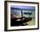 December 1946: Woman and Fishermen at Doctor's Cave Beach in Montego Bay, Jamaica-Eliot Elisofon-Framed Photographic Print