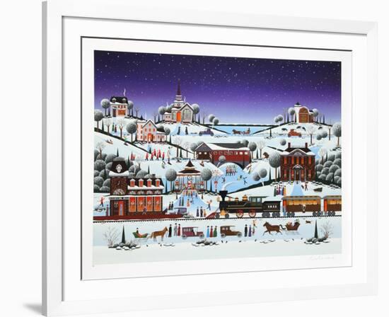 December 24th-Nicky Watanabe-Framed Serigraph