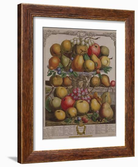 December, from 'Twelve Months of Fruits'-Pieter Casteels-Framed Giclee Print