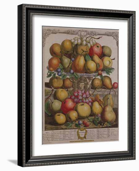 December, from 'Twelve Months of Fruits'-Pieter Casteels-Framed Giclee Print