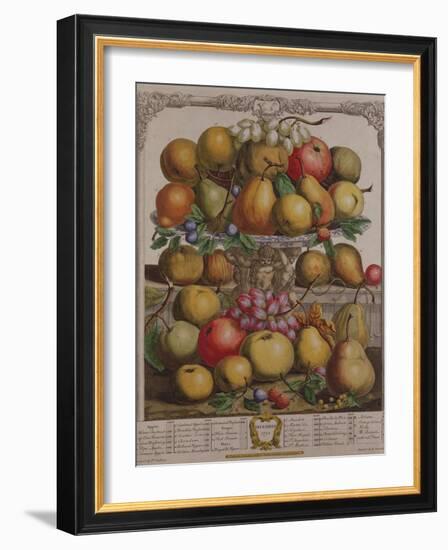 December, from 'Twelve Months of Fruits'-Pieter Casteels-Framed Giclee Print