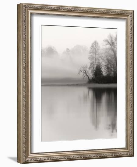 December Lake-Nicholas Bell-Framed Photographic Print