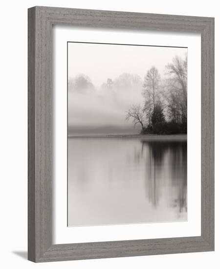 December Lake-Nicholas Bell-Framed Photographic Print