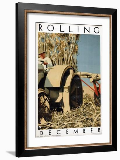 December - Rolling-Harold Sandys Williamson-Framed Giclee Print