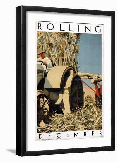 December - Rolling-Harold Sandys Williamson-Framed Giclee Print