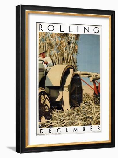 December - Rolling-Harold Sandys Williamson-Framed Giclee Print