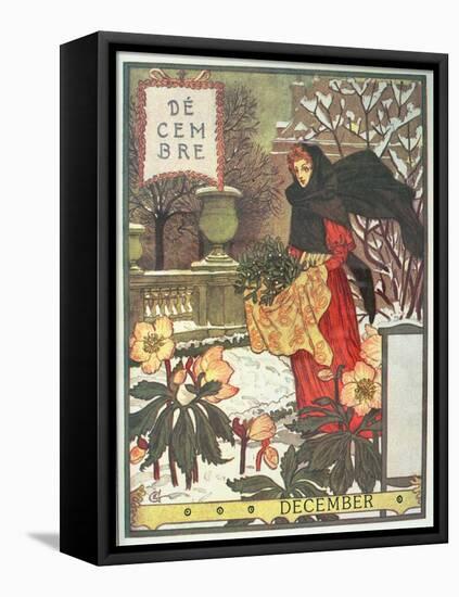 December-Eugene Grasset-Framed Premier Image Canvas