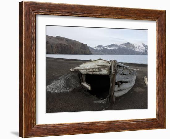 Deception Island, South Shetlands, Antarctic, Polar Regions-Thorsten Milse-Framed Photographic Print