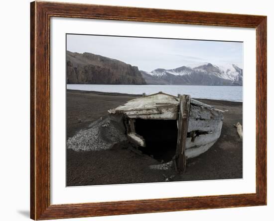 Deception Island, South Shetlands, Antarctic, Polar Regions-Thorsten Milse-Framed Photographic Print