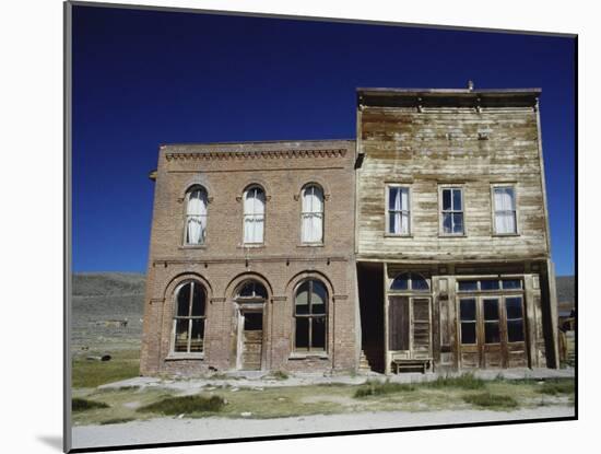 Dechambeau Hotel and I.O.O.F. Building, Bodie State Historic Park, California, USA-null-Mounted Photographic Print