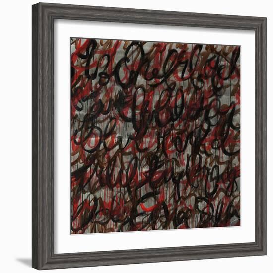 Decipher the Graffiti-Jolene Goodwin-Framed Giclee Print