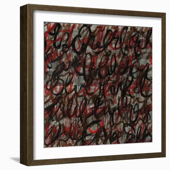 Decipher the Graffiti-Jolene Goodwin-Framed Giclee Print