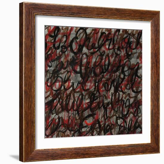 Decipher the Graffiti-Jolene Goodwin-Framed Giclee Print