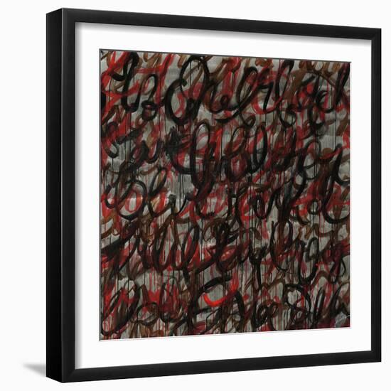 Decipher the Graffiti-Jolene Goodwin-Framed Giclee Print