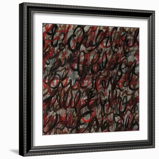 Decipher the Graffiti-Jolene Goodwin-Framed Giclee Print