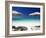 Deck Chairs and Tropical Beach, Maldives, Indian Ocean, Asia-Sakis Papadopoulos-Framed Photographic Print