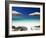 Deck Chairs and Tropical Beach, Maldives, Indian Ocean, Asia-Sakis Papadopoulos-Framed Photographic Print