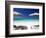 Deck Chairs and Tropical Beach, Maldives, Indian Ocean, Asia-Sakis Papadopoulos-Framed Photographic Print