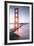 Deck Fog Arrives at Golden Gate Bridge, San Francisco-Vincent James-Framed Photographic Print