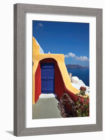 Deck Ocean View I-Larry Malvin-Framed Photographic Print