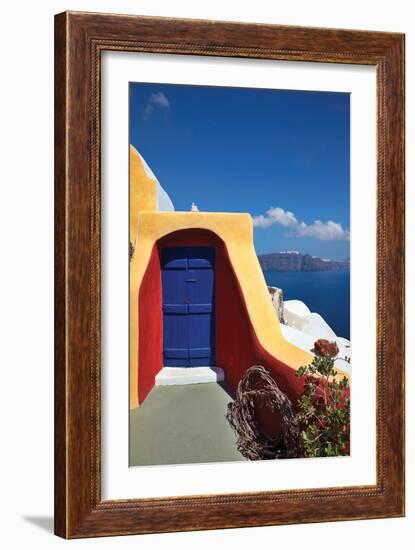 Deck Ocean View I-Larry Malvin-Framed Photographic Print