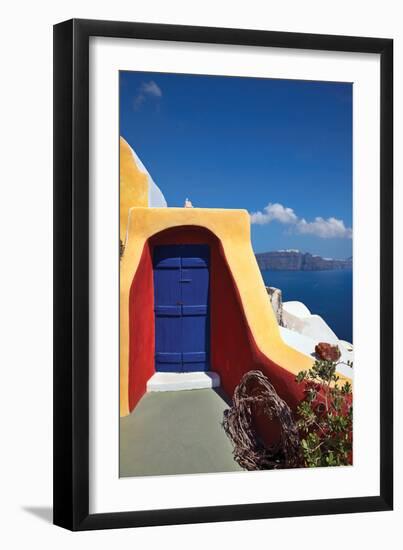 Deck Ocean View I-Larry Malvin-Framed Photographic Print