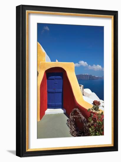 Deck Ocean View I-Larry Malvin-Framed Photographic Print