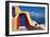 Deck Ocean View II-Larry Malvin-Framed Photographic Print