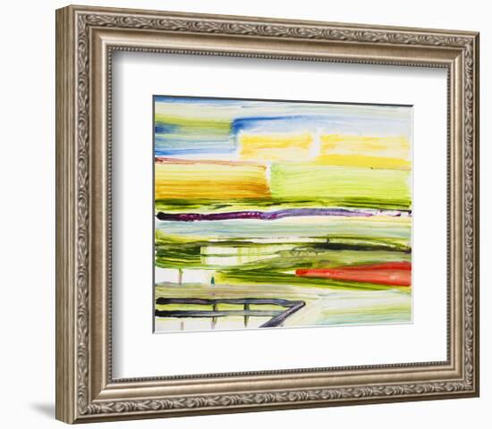 Deck View-Joan Davis-Framed Art Print