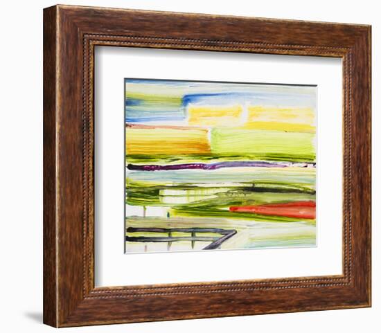 Deck View-Joan Davis-Framed Art Print