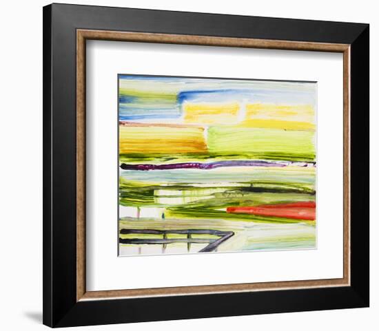 Deck View-Joan Davis-Framed Art Print