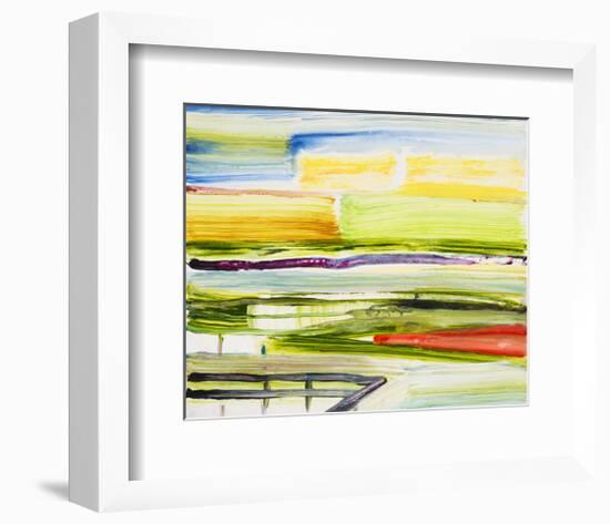 Deck View-Joan Davis-Framed Art Print