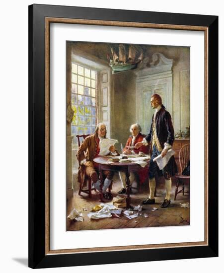 Declaration Committee-null-Framed Giclee Print