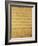 Declaration of Independence of the 13 United States of America of 1776, 1823 (Copper Engraving)-null-Framed Giclee Print