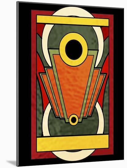 Deco 22-Art Deco Designs-Mounted Giclee Print