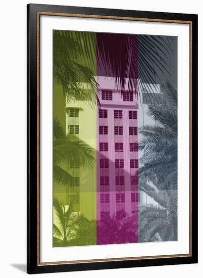 Deco Beach II-Tony Koukos-Framed Giclee Print