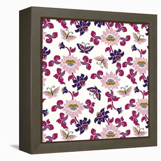 Deco Butterfly-null-Framed Premier Image Canvas