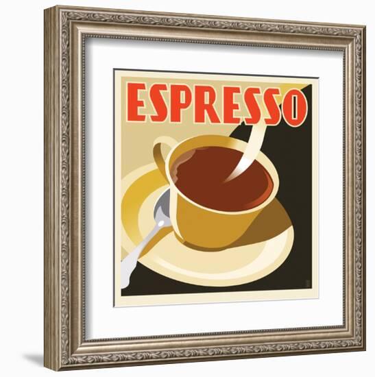 Deco Espresso I-Richard Weiss-Framed Art Print