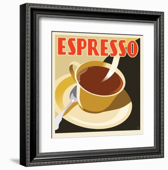 Deco Espresso I-Richard Weiss-Framed Art Print