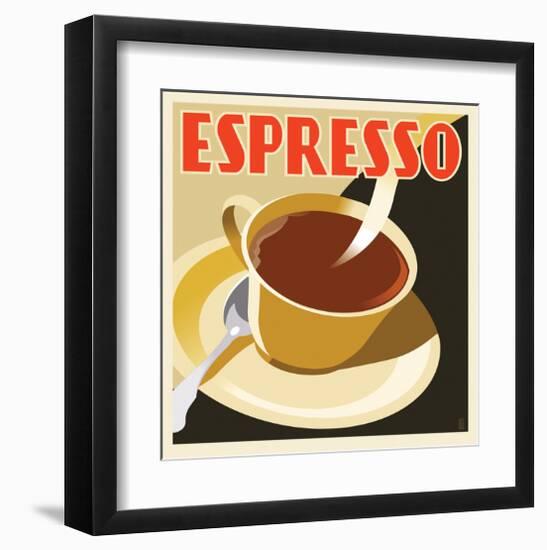 Deco Espresso I-Richard Weiss-Framed Art Print