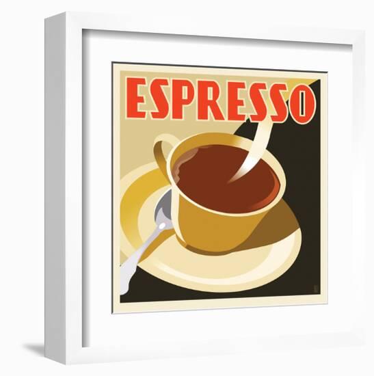 Deco Espresso I-Richard Weiss-Framed Art Print