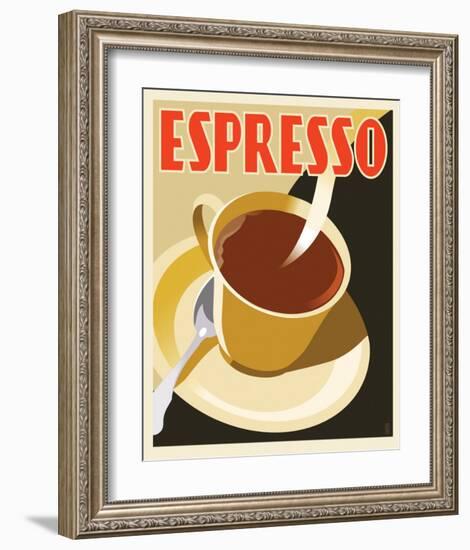 Deco Espresso II-Richard Weiss-Framed Premium Giclee Print