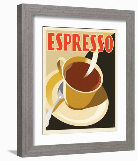 Deco Espresso II-Richard Weiss-Framed Premium Giclee Print