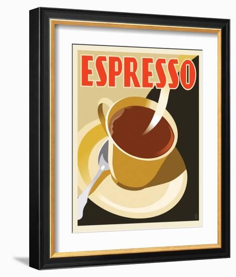 Deco Espresso II-Richard Weiss-Framed Premium Giclee Print