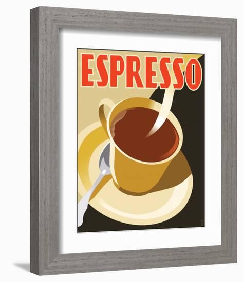 Deco Espresso II-Richard Weiss-Framed Art Print