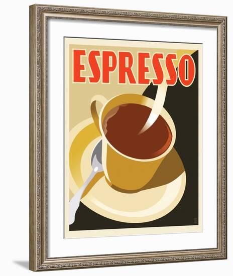 Deco Espresso II-Richard Weiss-Framed Art Print