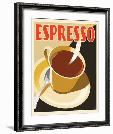 Deco Espresso II-Richard Weiss-Framed Art Print