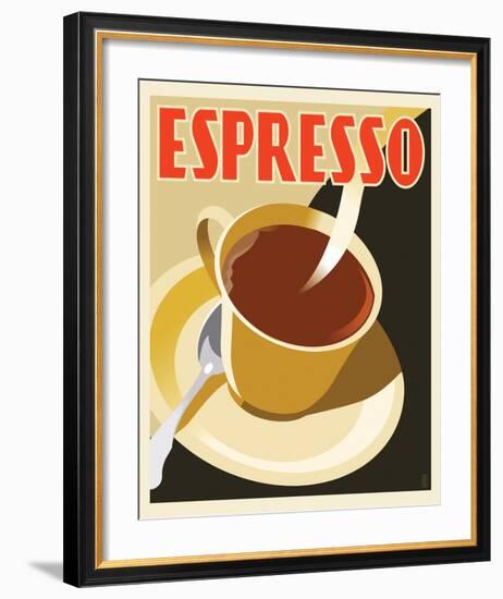 Deco Espresso II-Richard Weiss-Framed Art Print