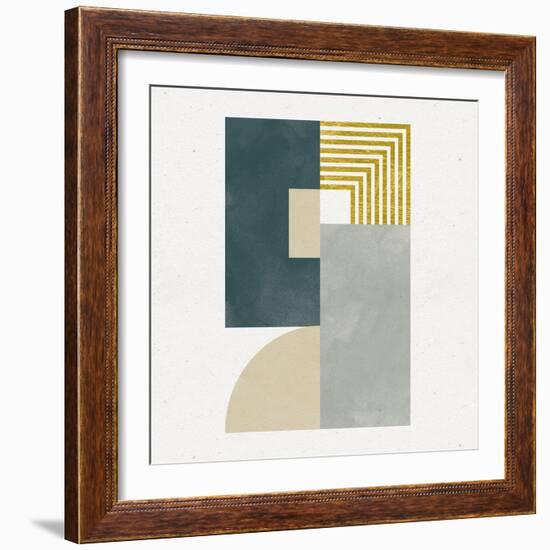 Deco Glam II Sq-Moira Hershey-Framed Art Print