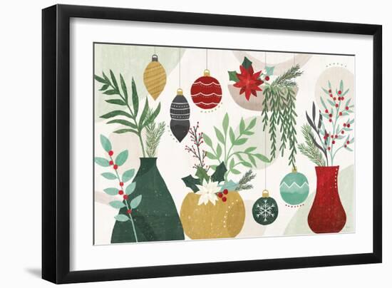 Deco Holiday I-Veronique Charron-Framed Art Print